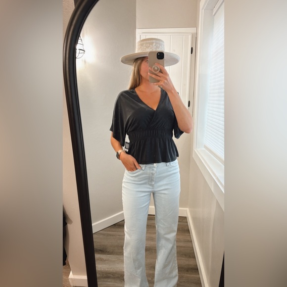 LUCKY BRAND Sandwash Banded Top Size Small NWT - Picture 2 of 6